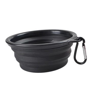 Latex hordozható etető és itató tál kutyáknak (350ML)-9