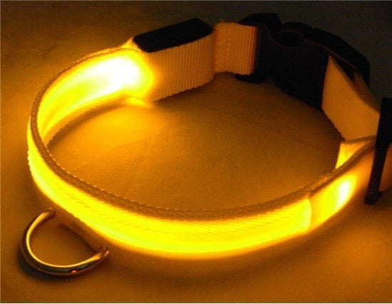 LED kutya nyakörv világító kutyanyakörv-3