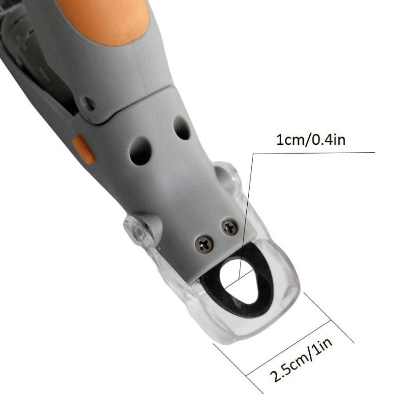LED-es háziállat körömvágó nagyítóval-6